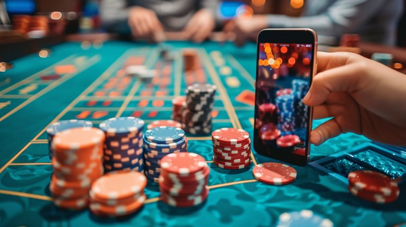 Step-by-step deposit process at 1plus casino shown on a mobile screen